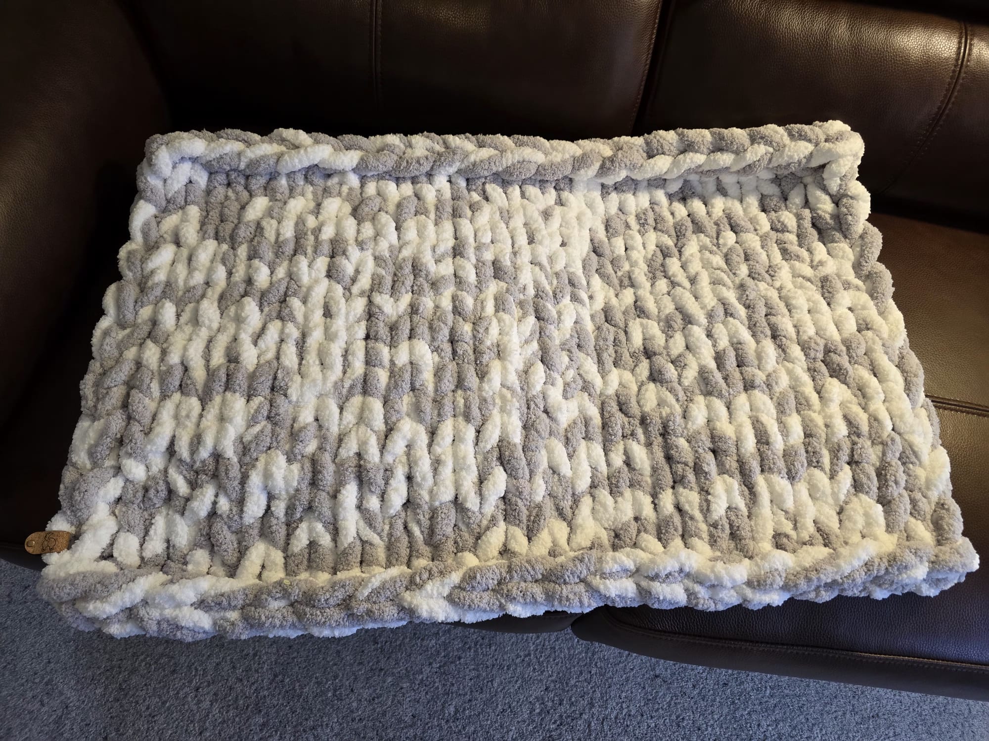 Customisable Bark-Lounger Pet Bed – Handmade Chenille