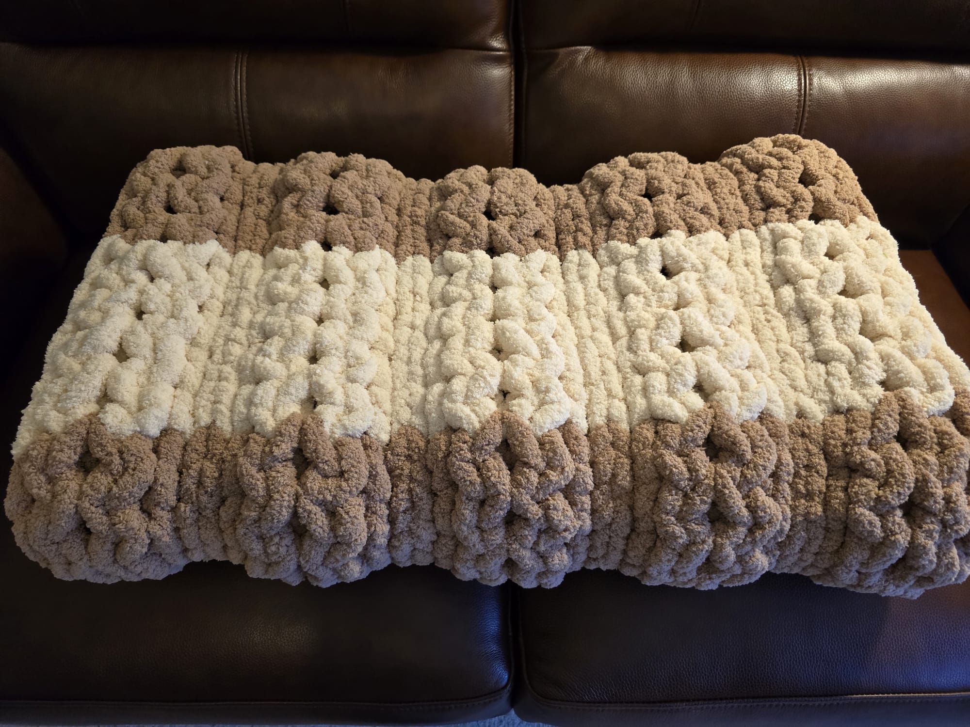 Customisable The Sandstone Honeycomb Bed Runner – Handmade Chenille