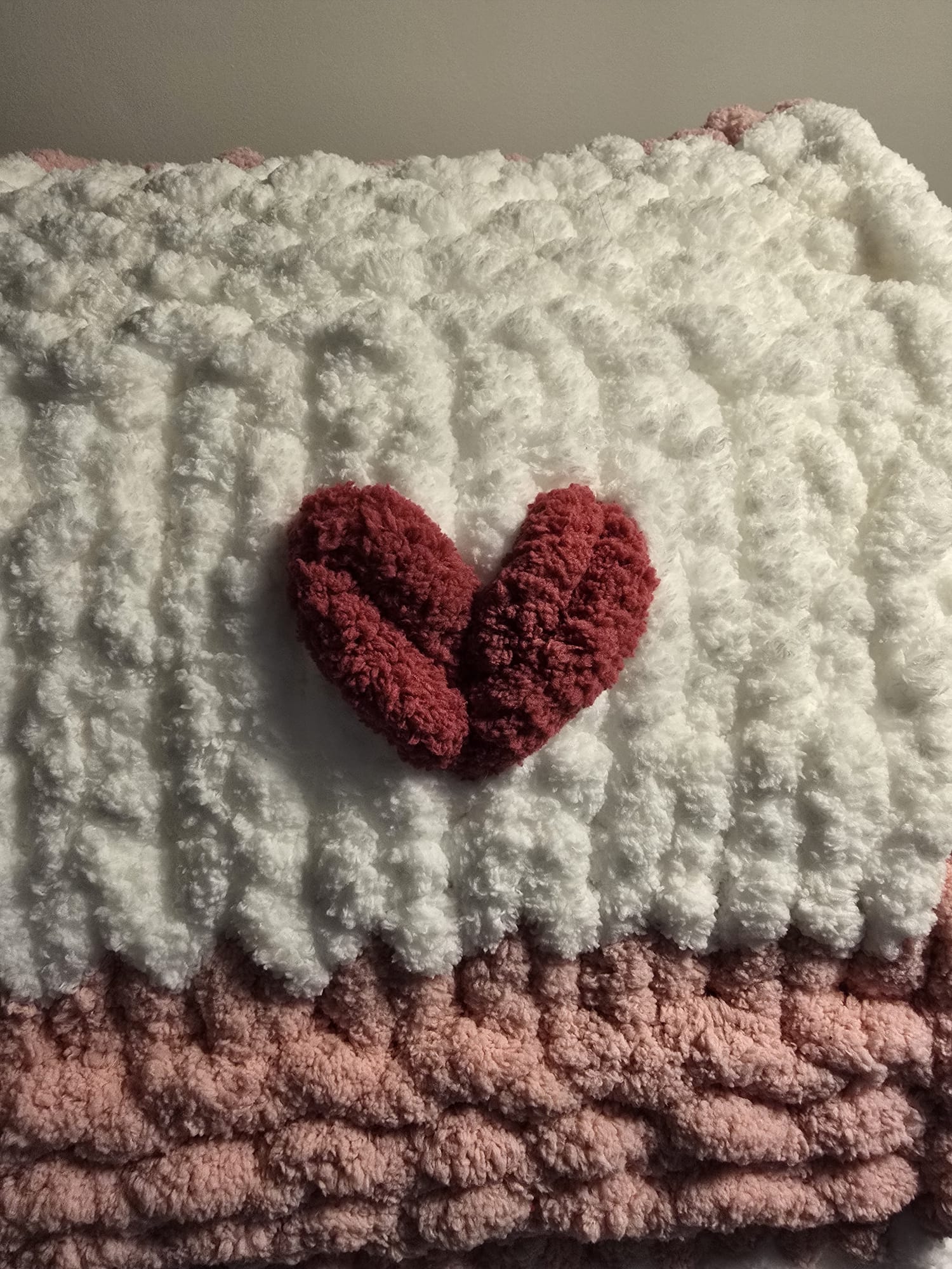 Customisable Strawberry Shortcake Baby Blanket – Handmade Chenille