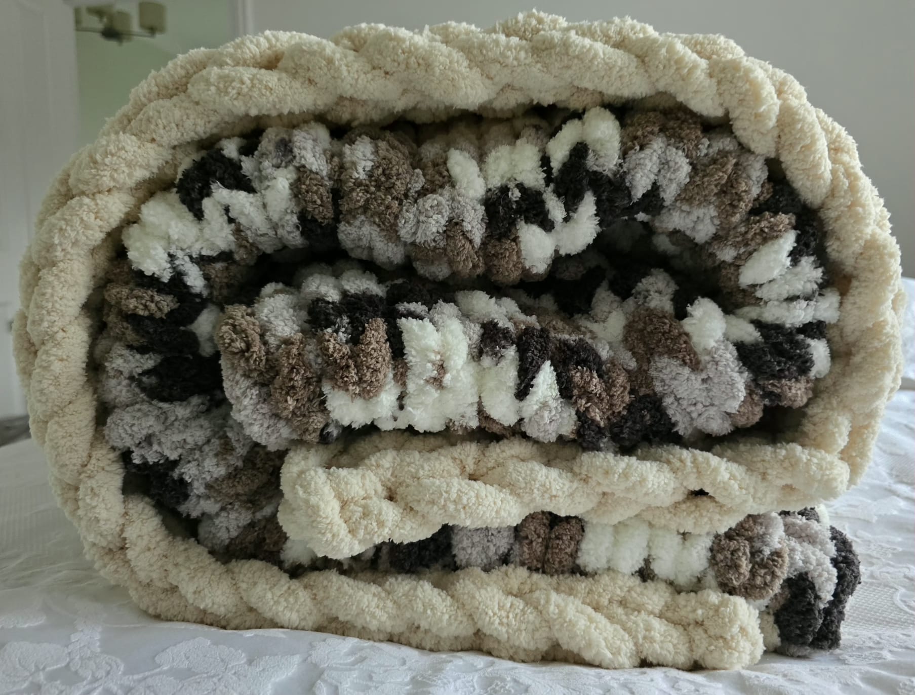 Customisable The Woodland Whisper Blanket – Handmade Chenille
