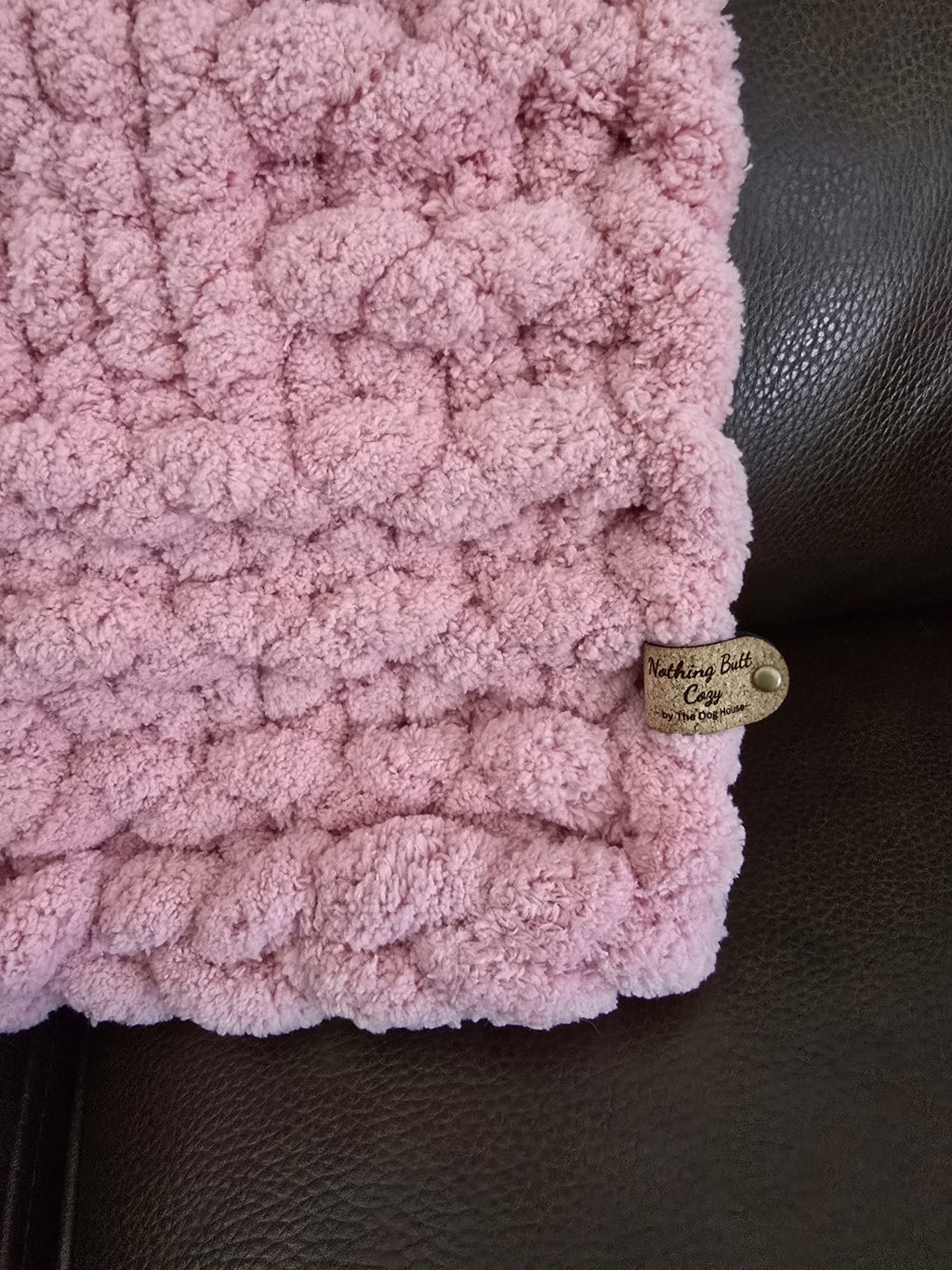Customisable The "Nothing Butt Love" Blanket – Handmade Chenille