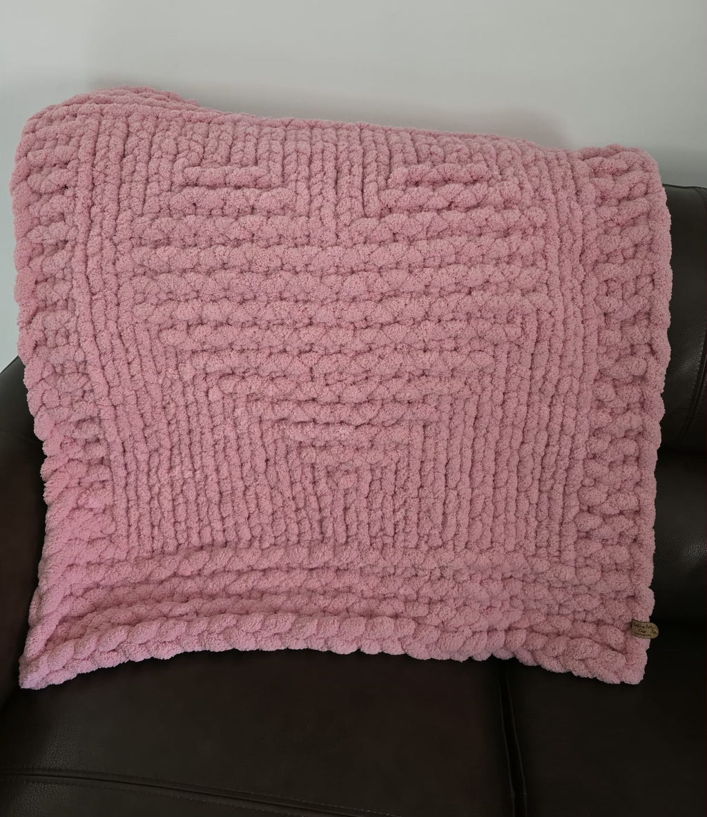 Customisable The "Nothing Butt Love" Blanket – Handmade Chenille