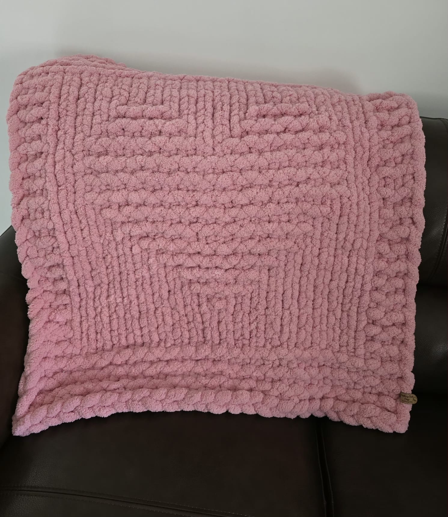 Customisable The "Nothing Butt Love" Blanket – Handmade Chenille