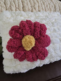 The "Nothing Butt Blooms" Mini Pillow - Custom Colour Available
