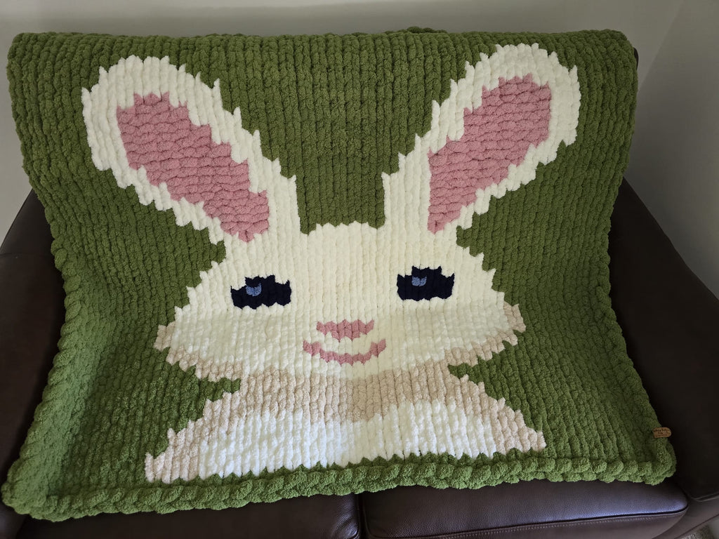 The "Nothing Butt Bunny" Easter Blanket