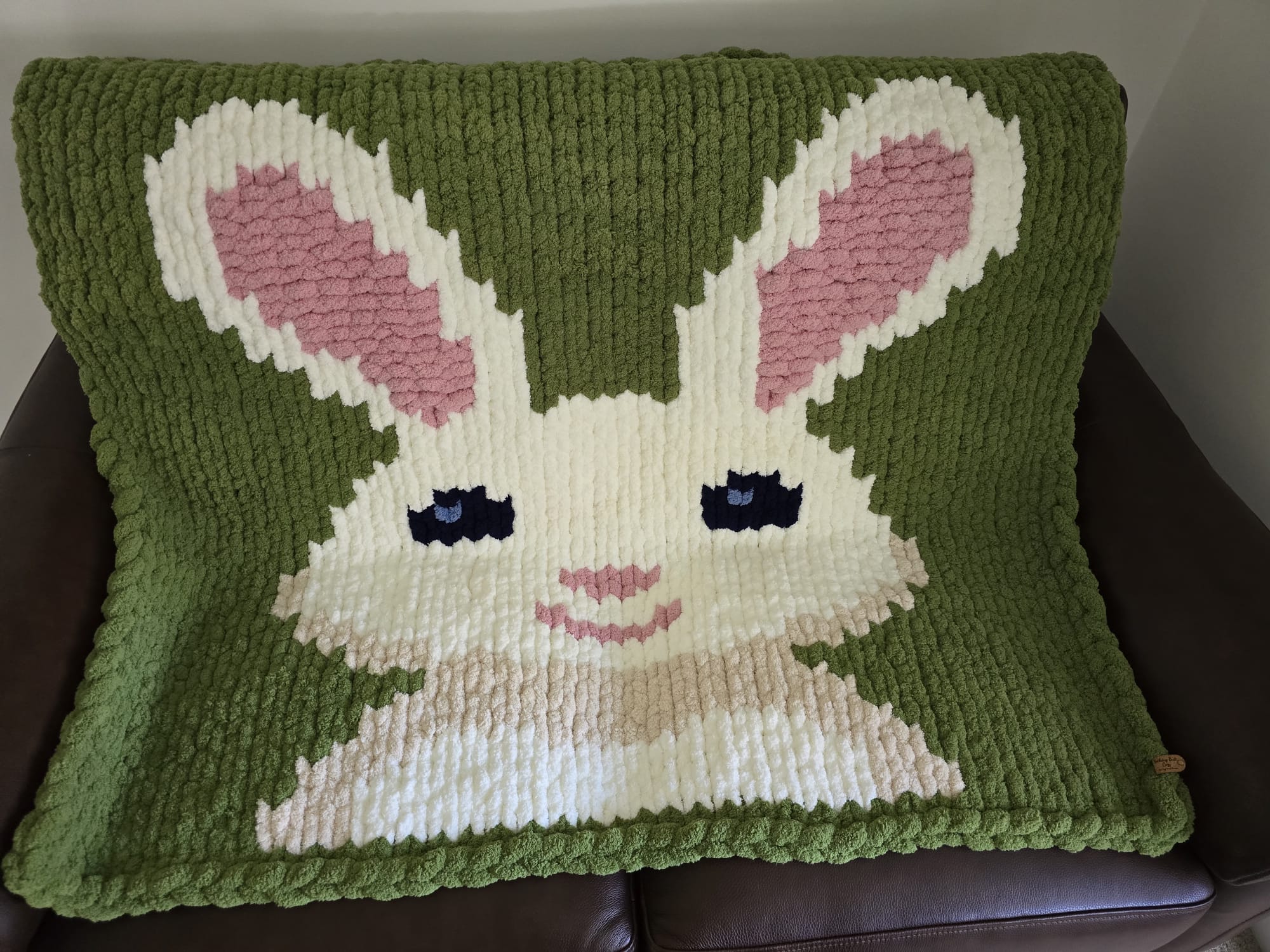 The "Nothing Butt Bunny" Easter Blanket