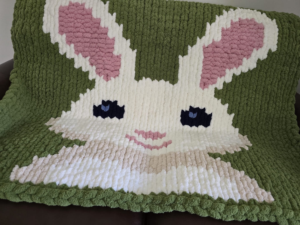 The "Nothing Butt Bunny" Easter Blanket