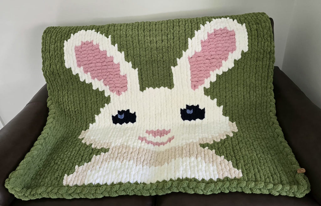 The "Nothing Butt Bunny" Easter Blanket
